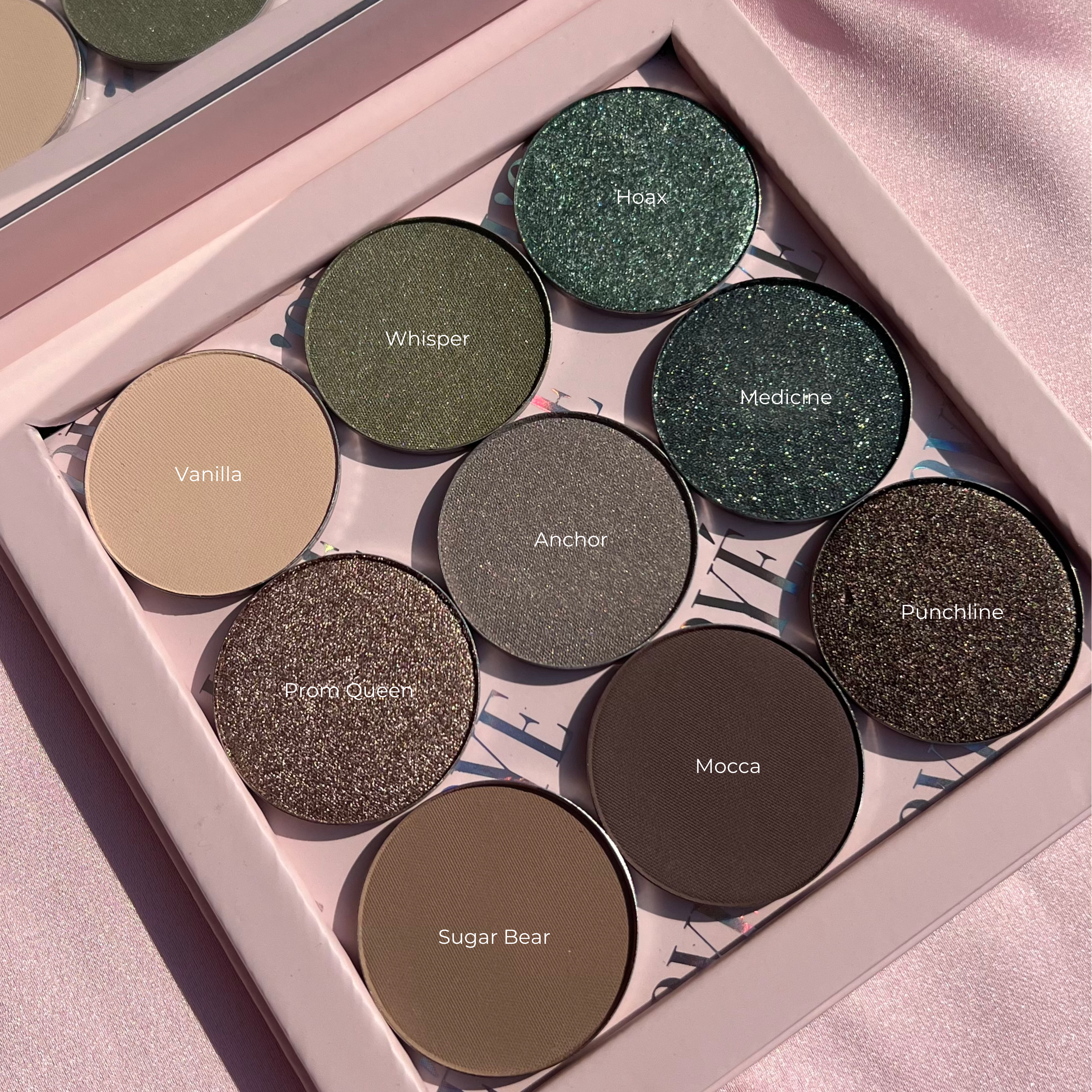 Pressed Eyeshadow Set - Whisper in Vanilla