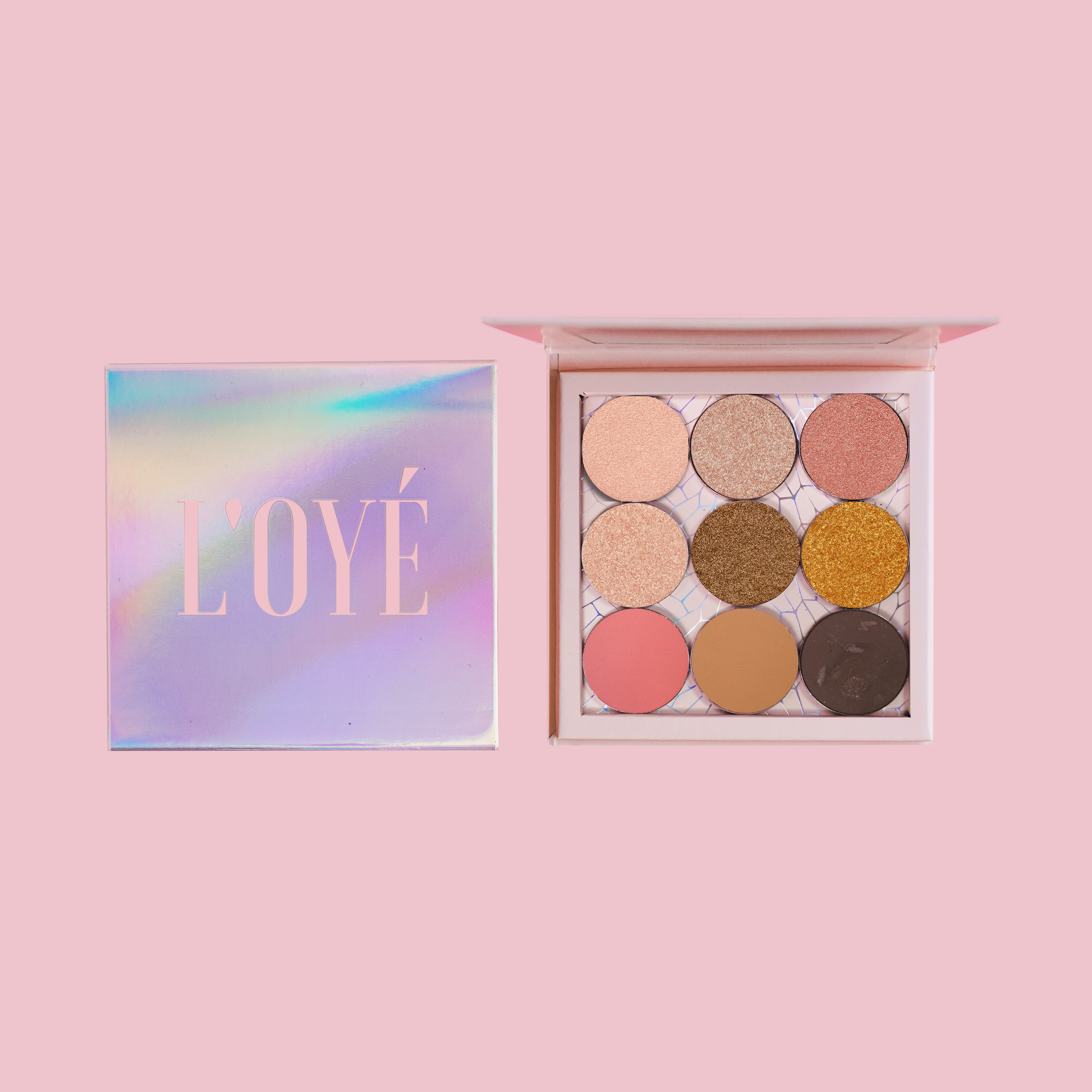 Pressed Eyeshadow Set - Gold Flare