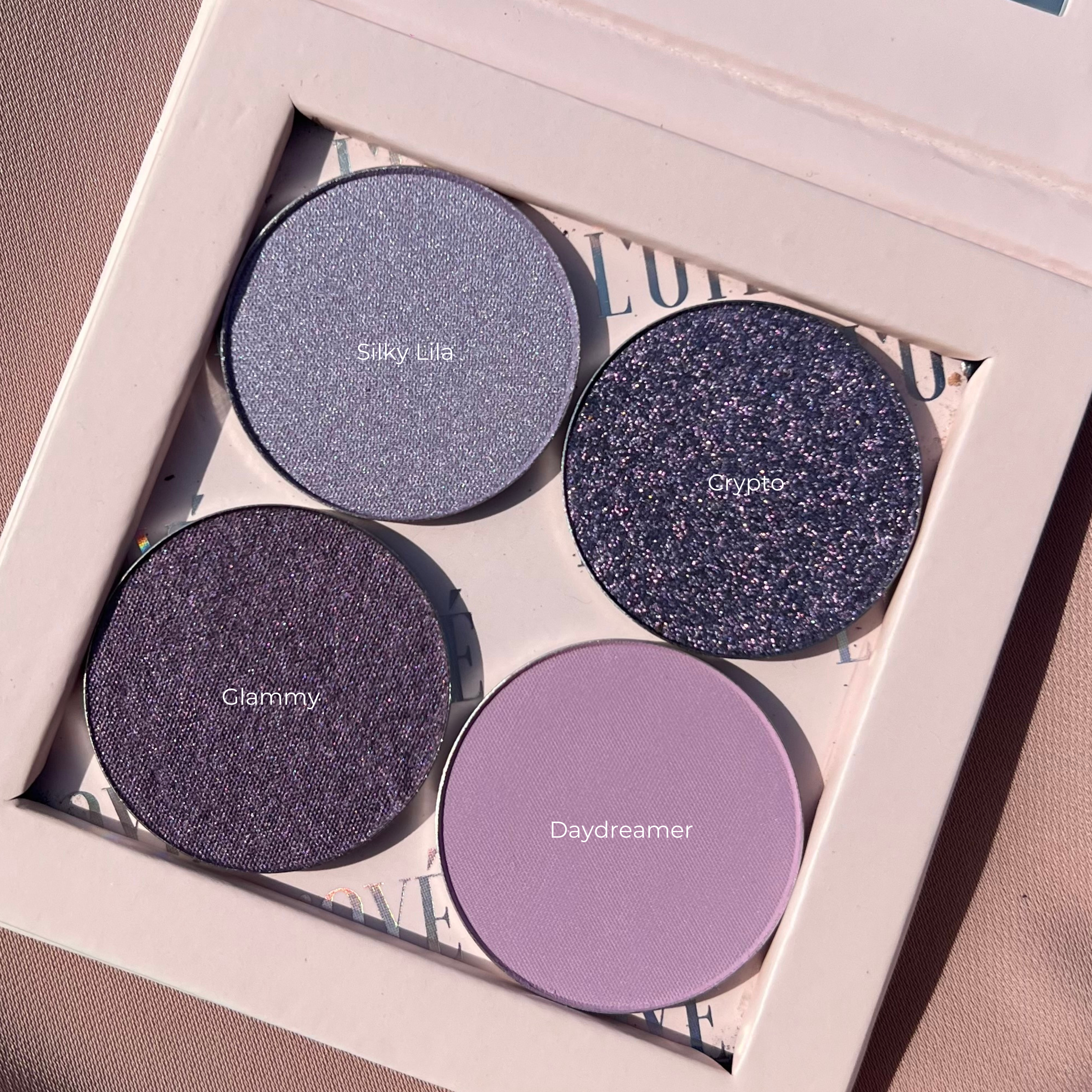 Pressed Eyeshadow Set - Daydreaming about Crypto