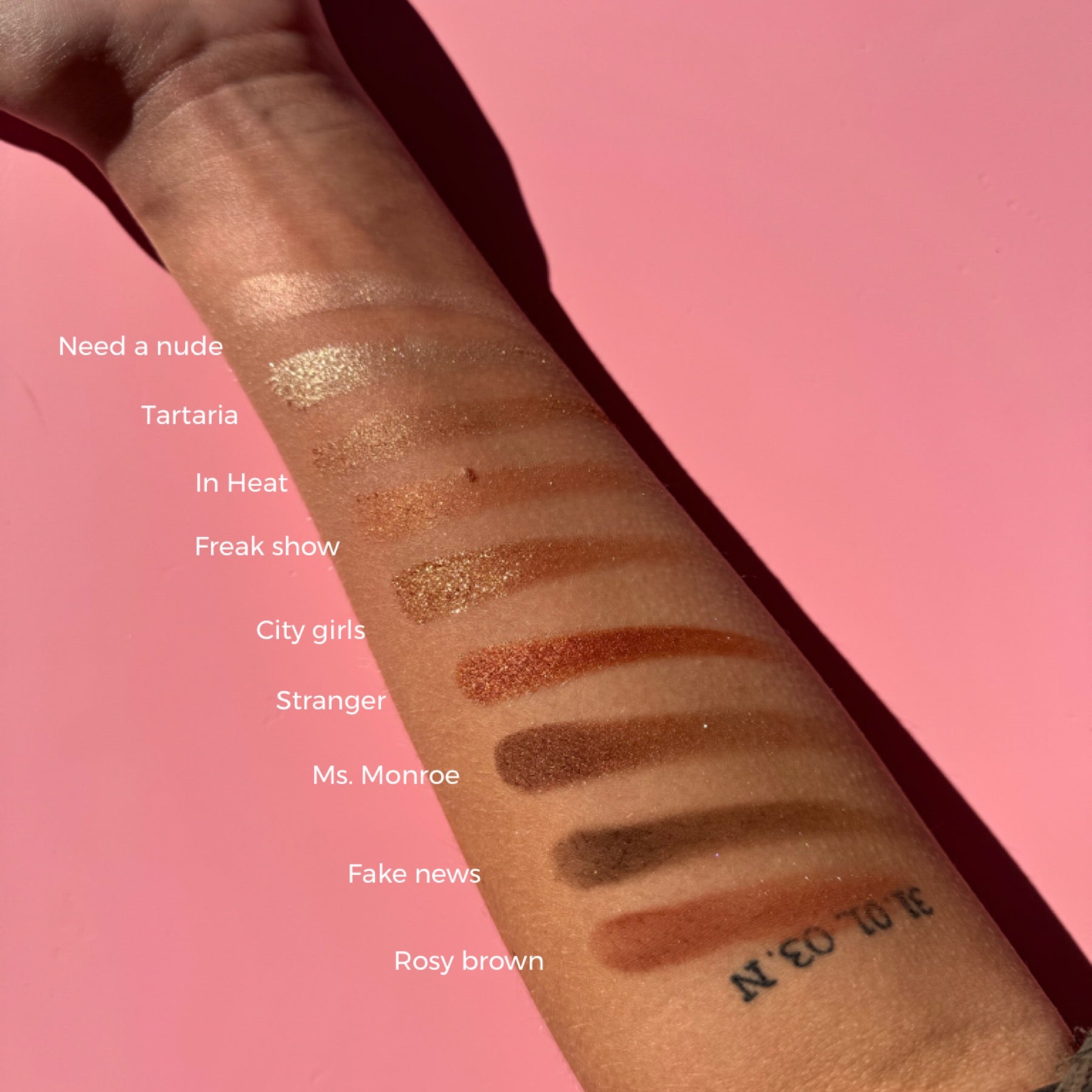 Pressed Eyeshadow Rosy Brown