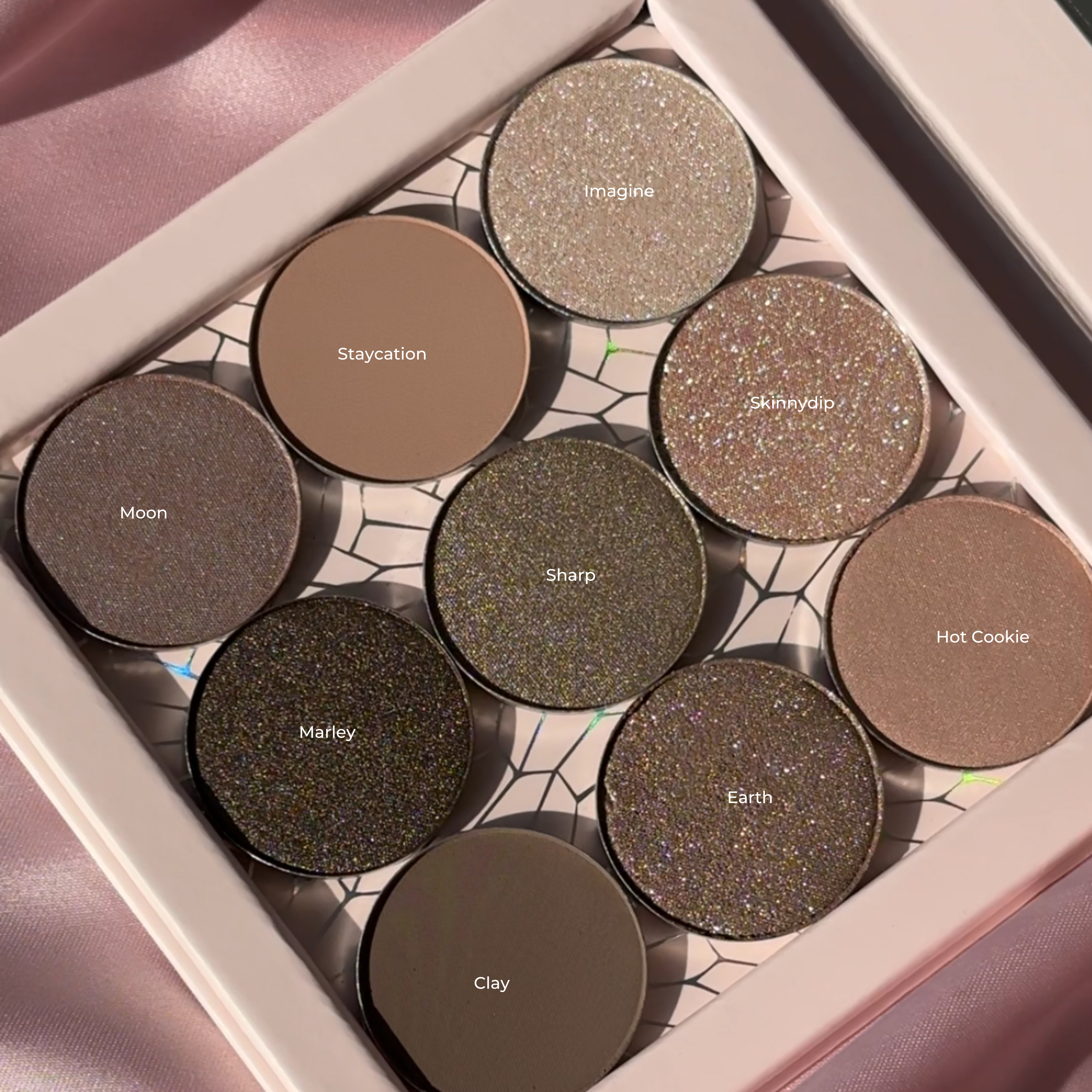 Pressed Eyeshadow Set - Moon to Earth