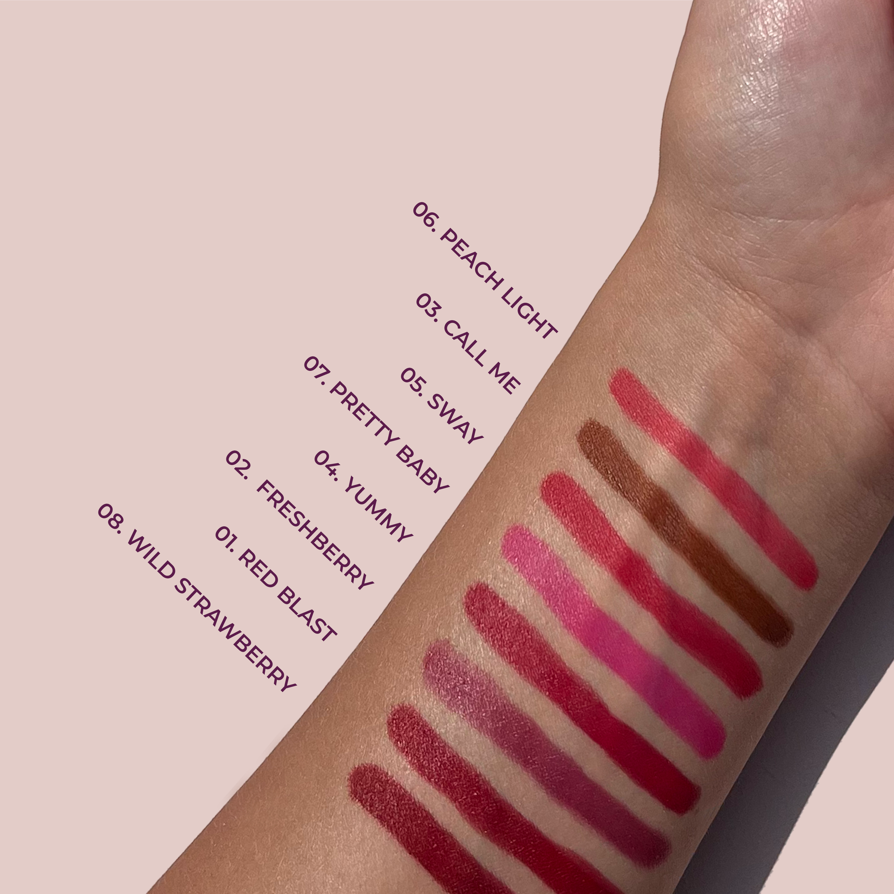 Everfresh Lip Stain Wild Strawberry (08)