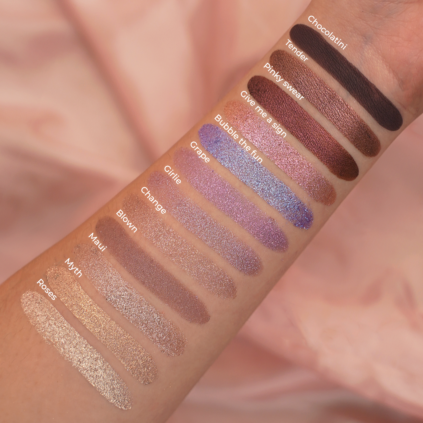 Pressed Eyeshadow Myth