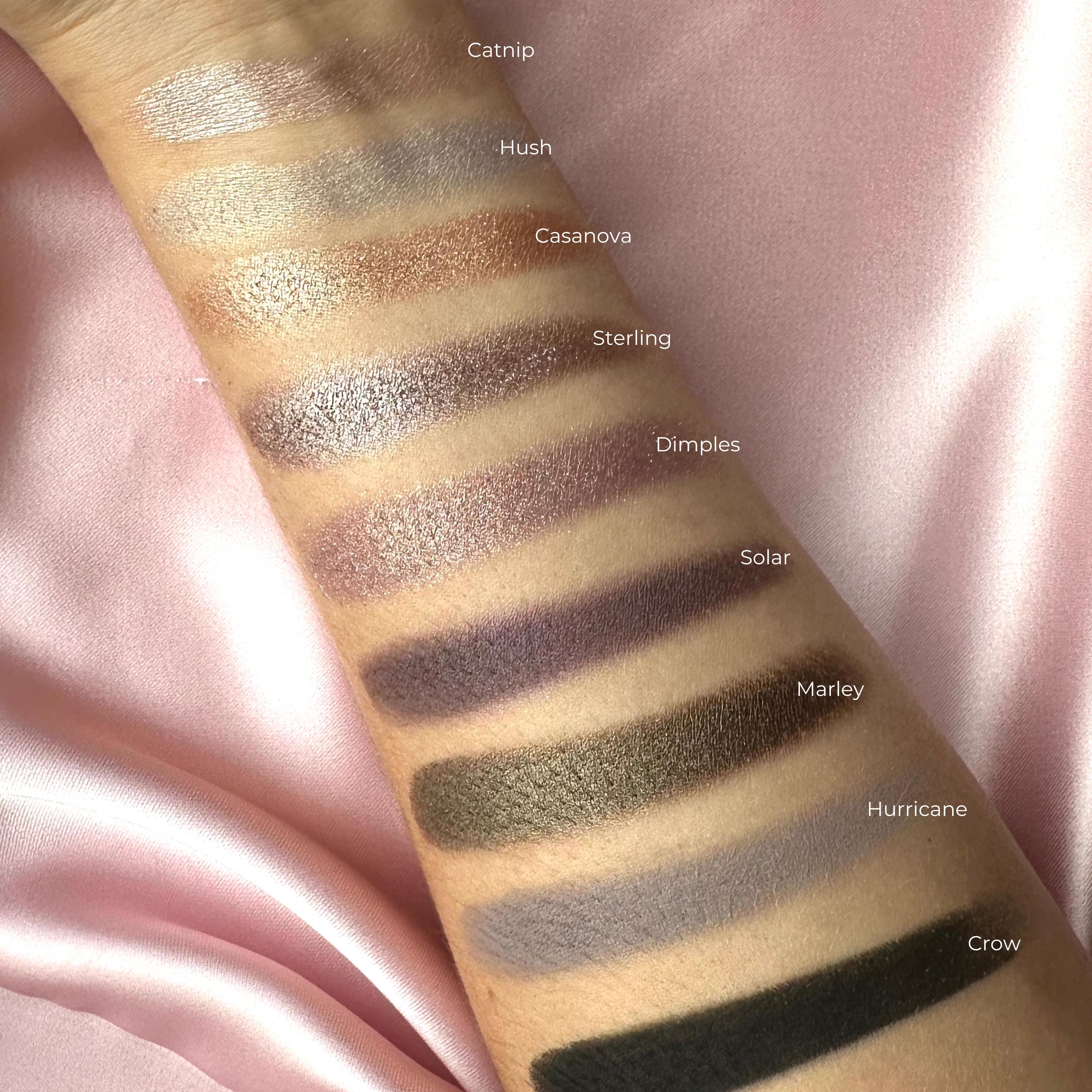 Pressed Eyeshadow Set - Casanova with Dimples