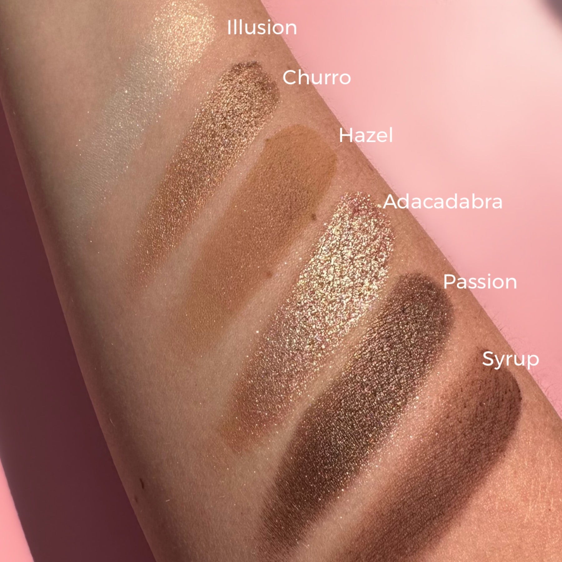 Gepresster Lidschatten-Sirup