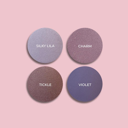 Pressed Eyeshadow Set - Violet Charming