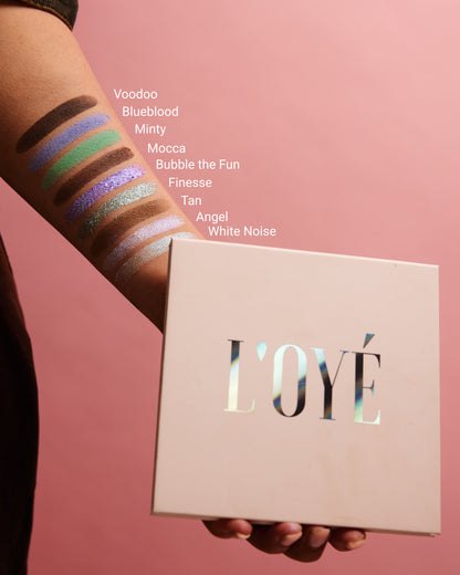 Swatches van de Celestial Stardust bundle