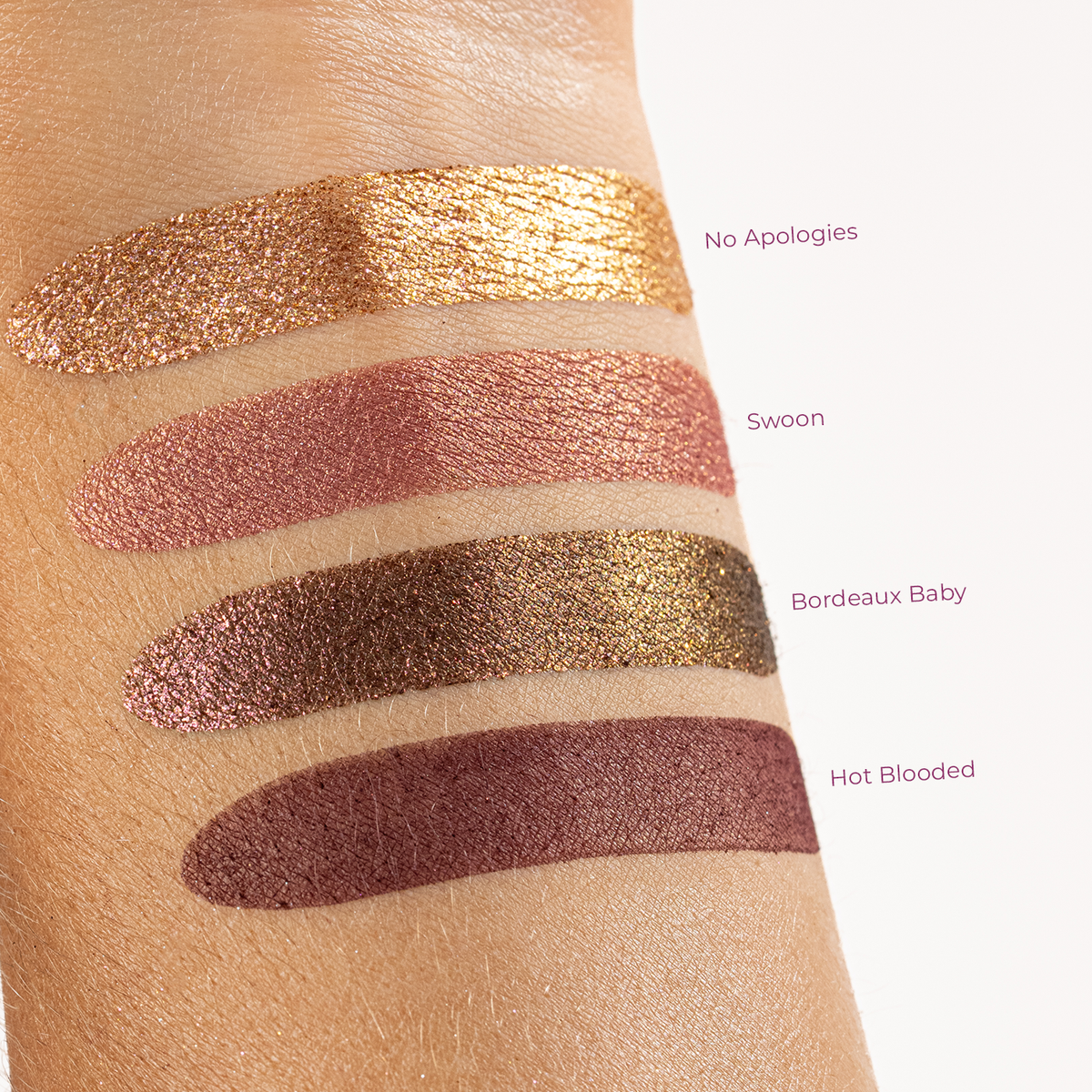 Hot Bordeaux Eyeshadow Set | Burgundy Reflections