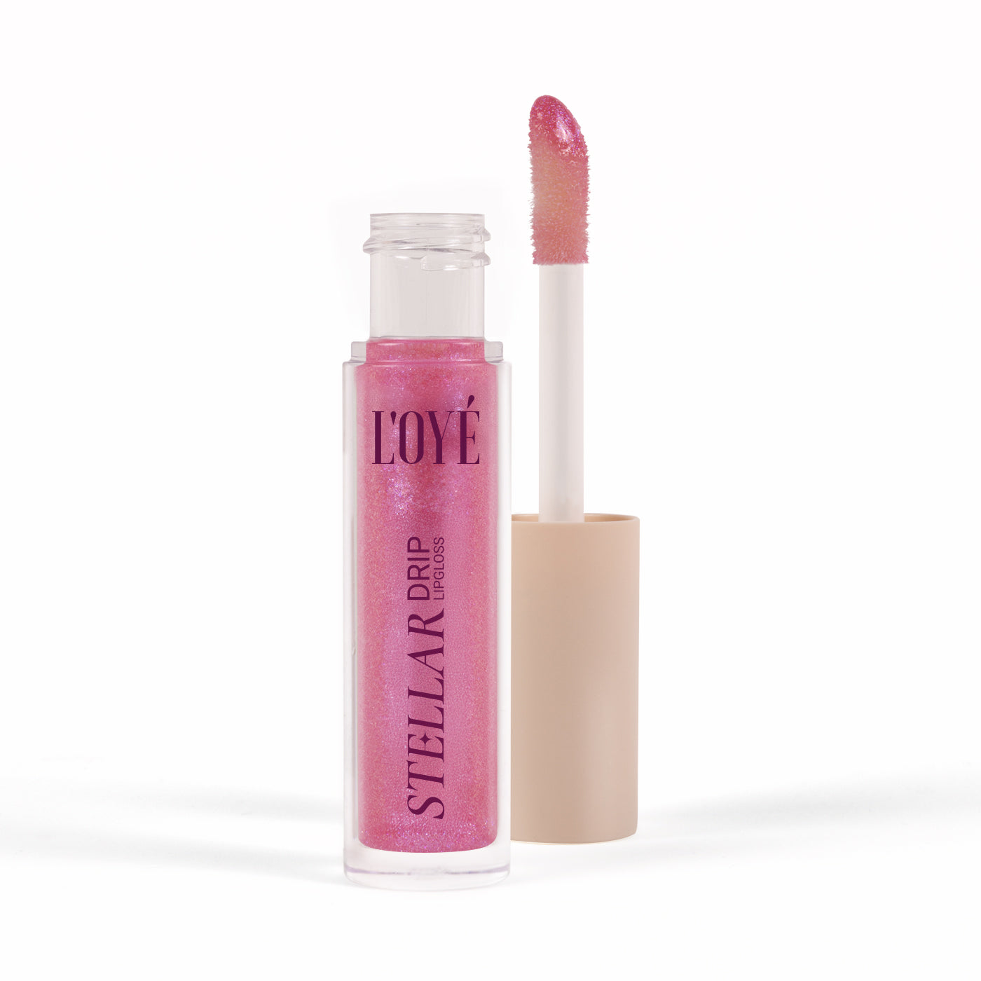 Stellar Drip Lipgloss van L'OYÉ Cosmetics is een high-shine lipgloss met een ultraglassy, juicy finish. Deze lipgloss vangt het licht vanuit elke hoek en laat de lippen direct voller, gladder en stralender ogen.