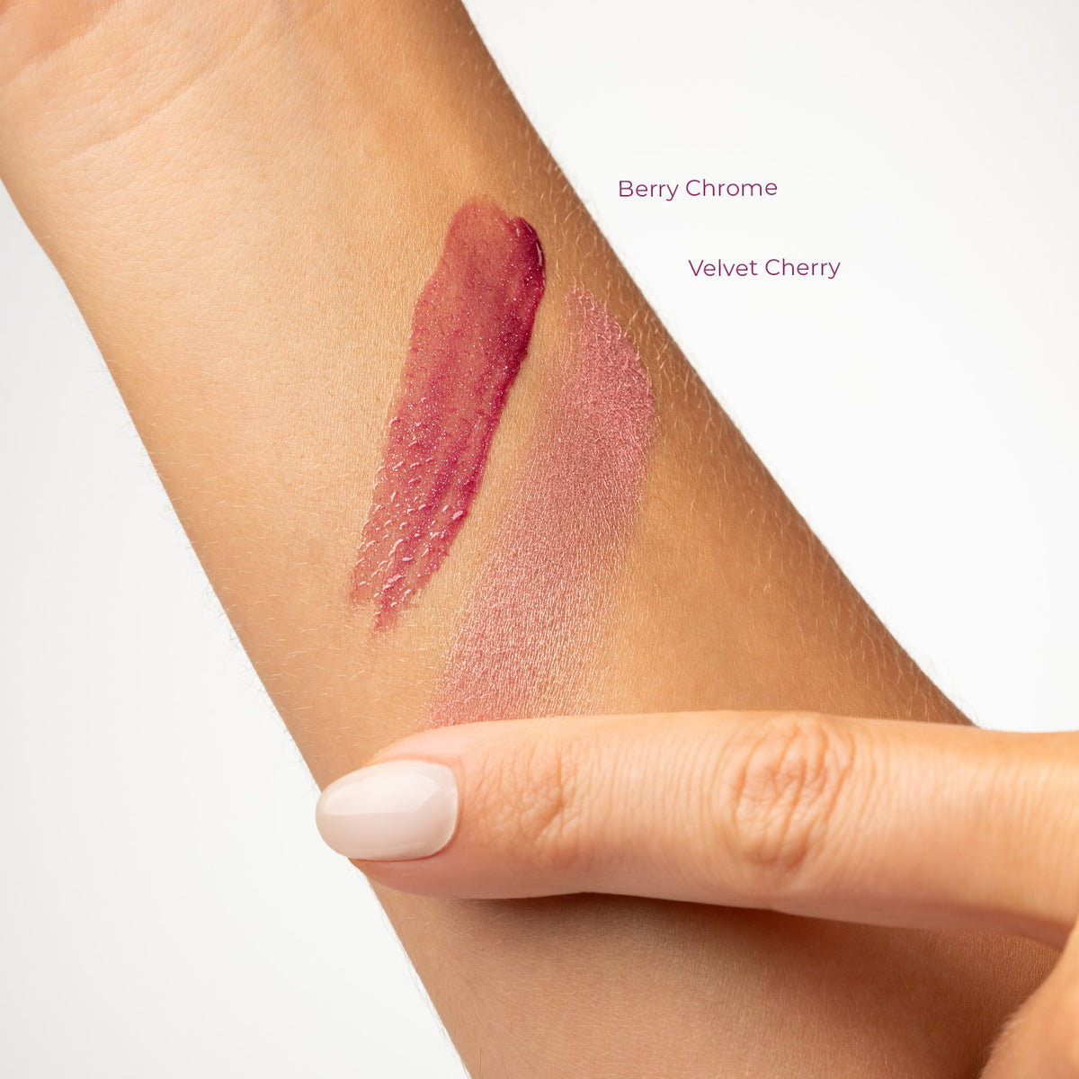 Marble Cake Baked Blush Velvet Cherry