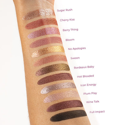 The Sultry Edit Eyeshadow Set | Burgundy Reflections