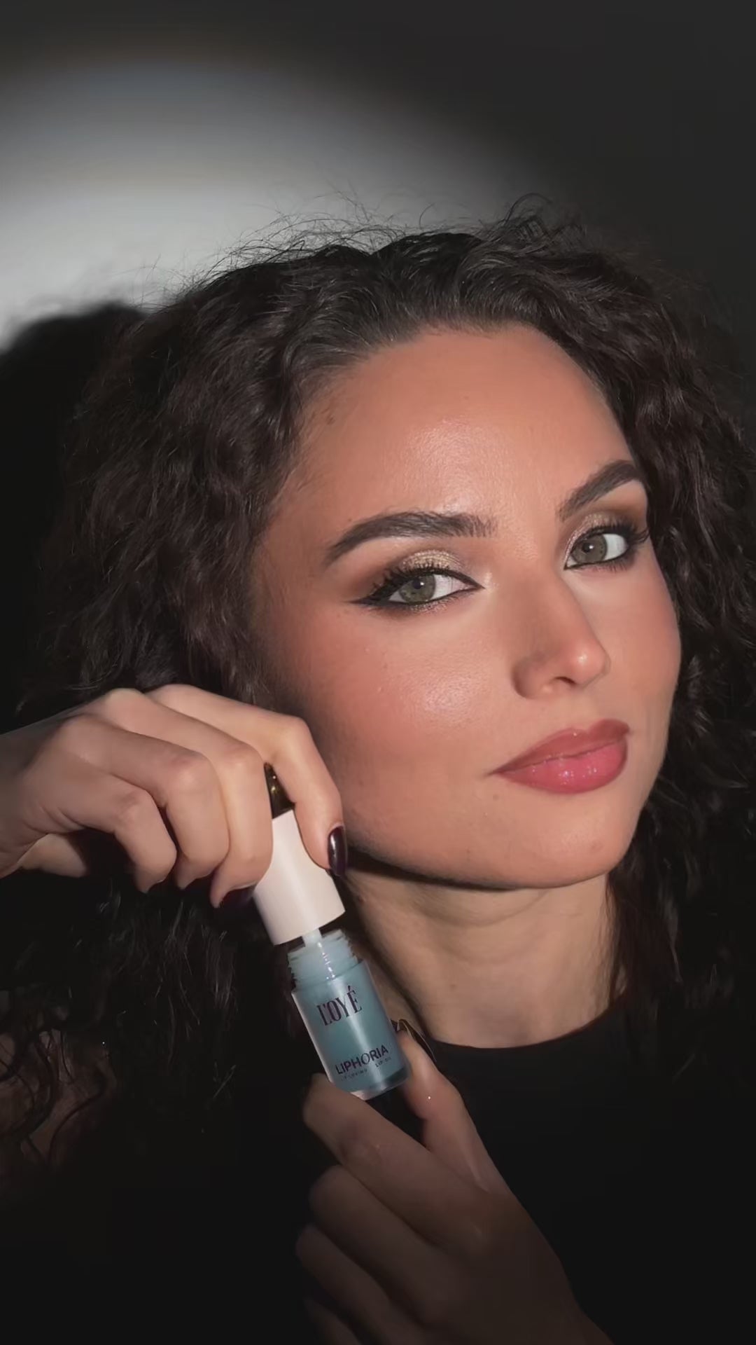 Load video: Liphoria Lip Oil Frozen Bloom