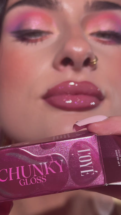 Chunky Gloss Lipgloss Juicy Rose