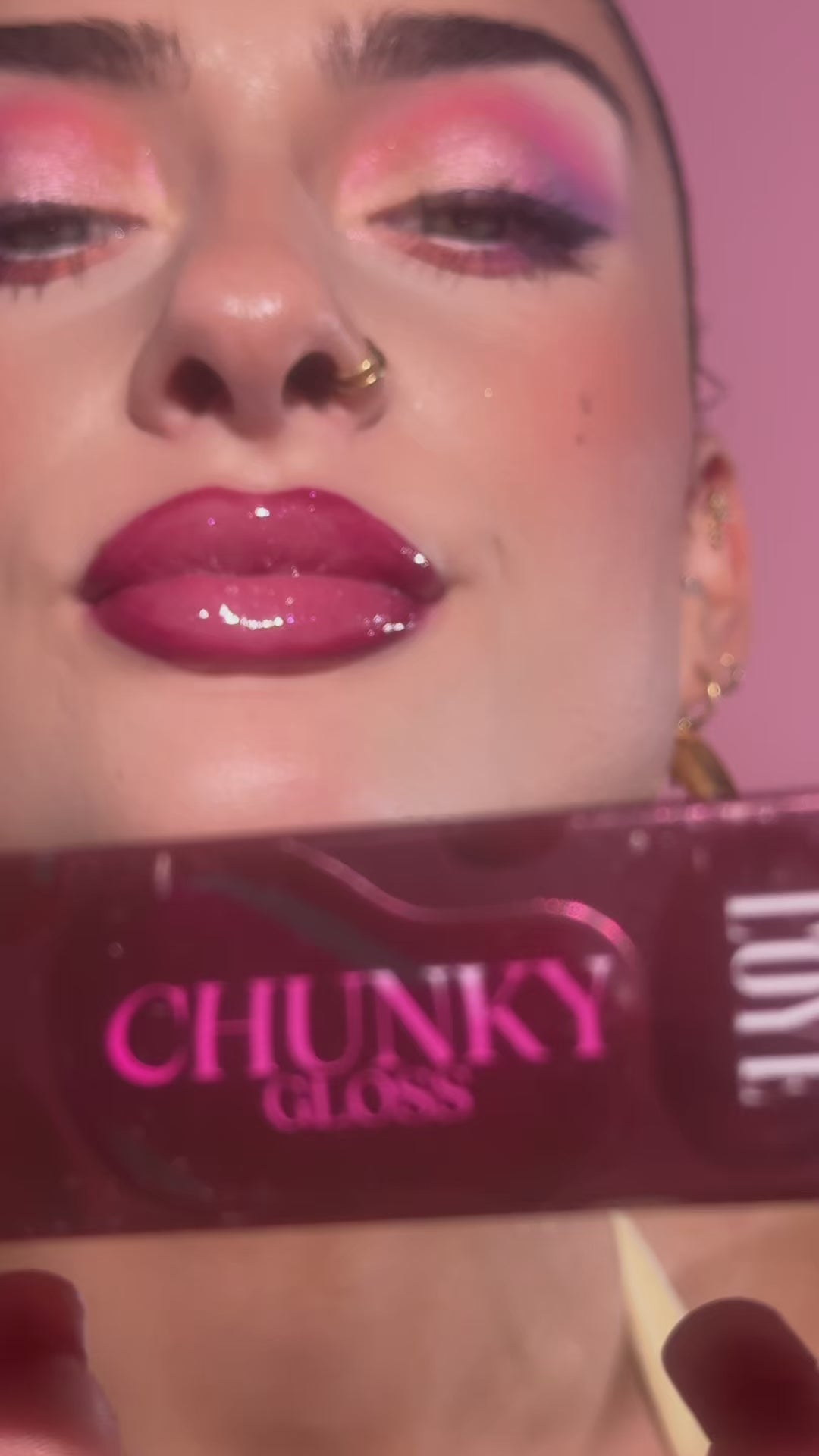 Chunky Gloss Lipgloss Cherry Glaze
