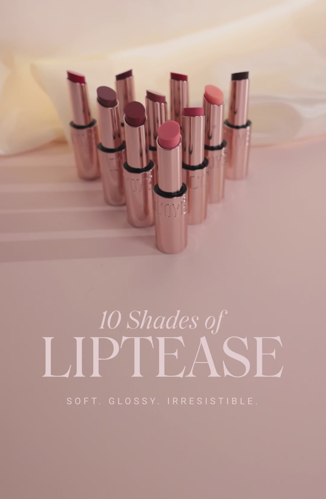 Video laden: Liptease Lipbalm Collection - Find Your Daily Silky Gloss Balm with the New Liptease Lipbalm Collection