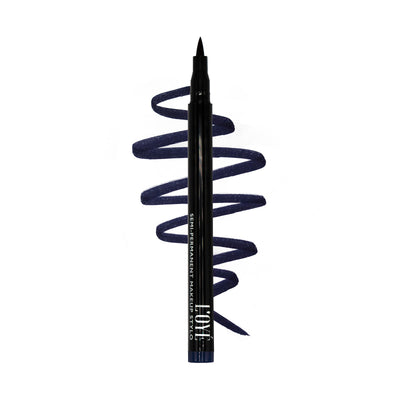 Loye semi-permanente make-up stylo in donkerblauw – intens kleurresultaat voor een opvallende eyelinerlook